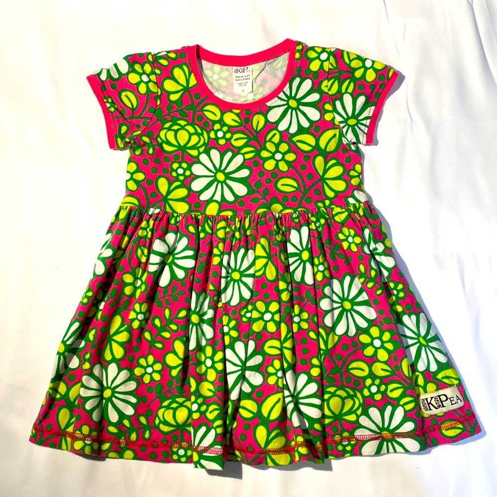KPEA Flower Dress - size 3T